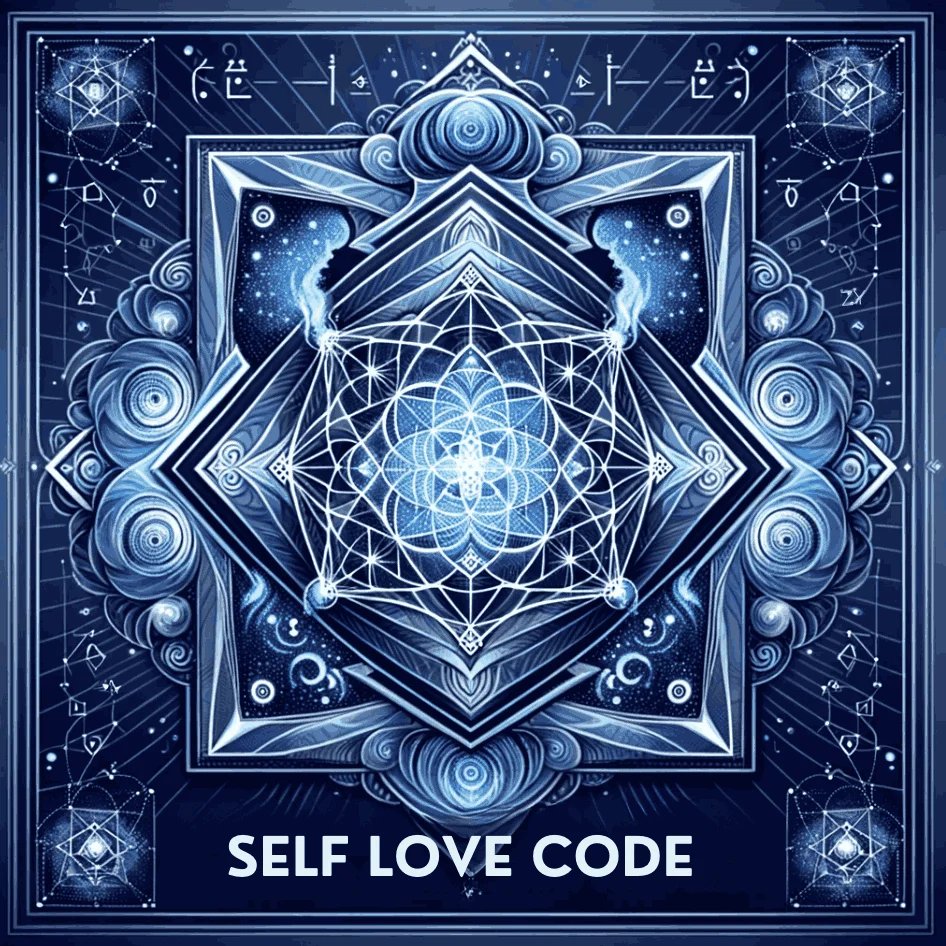 Self Love Code supplementary audio utilizing 396 Hz frequency for releasing limiting beliefs and establishing self-acceptance